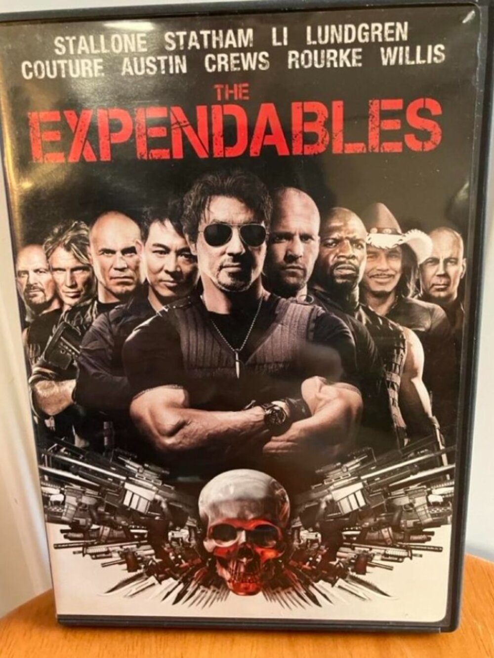 The Expendables DVD Movie